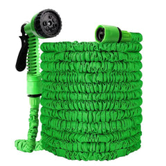 Expandable & Flexible Garden Water Hose w Spray Nozzle