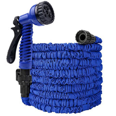 Expandable & Flexible Garden Water Hose w Spray Nozzle